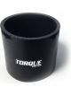 Torque Solution Straight Silicone Coupler: 2in Black Universal