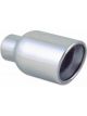 Vibrant Performance 3in Round SS Exhaust Tip Double Wall Resonated 2