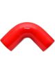 Vibrant 4 Ply Reinforced Silicone Elbow Connector 3.5