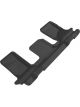3D MAXpider For 2014-2019 Nissan Rogue Kagu 3rd Row Floormats Bla