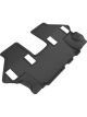 3D MAXpider For 2017-2020 Nissan Armada Kagu 3rd Row Floormats Bl