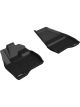 3D MAXpider For 2017-2019 Ford Explorer Kagu 1st Row Floormat Bla
