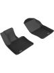 3D MAXpider For 2017-2019 Volvo S90/V90 Kagu 1st Row Floormat Bla