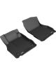 3D MAXpider For 2018-2019 Nissan Kicks Kagu 1st Row Floormat Blac