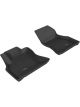 3D MAXpider For 2014-2019 Fiat 500L Kagu 1st Row Floormat Gray