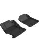 3D MAXpider For 2012-2013 Honda Civic Kagu 1st Row Floormat Gray