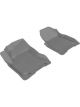 3D MAXpider For 2008-2013 Nissan Rogue Kagu 1st Row Floormat Gray