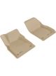 3D MAXpider For 2016-2019 Buick Cascada Kagu 1st Row Floormat Tan