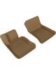 3D MAXpider For 2013-2015 BMW X1 E84 Kagu 1st Row Floormat Tan