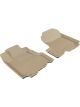 3D MAXpider For 2007-2011 Honda CR-V Kagu 1st Row Floormat Tan