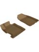 3D MAXpider For 2006-2011 Honda Civic Kagu 1st Row Floormat Tan