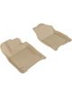3D MAXpider For 2016-2020 Honda Civic Kagu 1st Row Floormat Tan