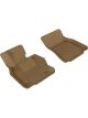 3D MAXpider For 2008-2011 Lexus LS600HL Kagu 1st Row Floormat Tan
