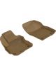 3D MAXpider For 2012-2015 Mazda Mazda5 Kagu 1st Row Floormat Tan