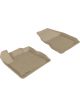 3D MAXpider For 2009-2014 Nissan Murano Kagu 1st Row Floormat Tan