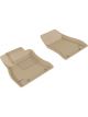 3D MAXpider For 2013-2019 Nissan Sentra Kagu 1st Row Floormat Tan