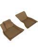 3D MAXpider For 2014-2019 Porsche Macan Kagu 1st Row Floormat Tan