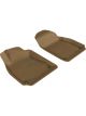 3D MAXpider For 2003-2011 Saab 9-3 Kagu 1st Row Floormat Tan