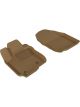 3D MAXpider For 2006-2012 Toyota RAV4 Kagu 1st Row Floormat Tan