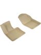 3D MAXpider For 2017-2019 Volvo S90/V90 Kagu 1st Row Floormat Tan