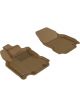 3D MAXpider For 2009-2014 Nissan Cube Kagu 1st Row Floormat Tan
