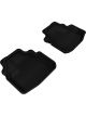 3D MAXpider For 2006-2011 Buick Lucerne Kagu 2nd Row Floormats Bl