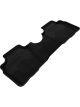 3D MAXpider For 2010-2010 Kia Soul Kagu 2nd Row Floormats Black