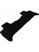 3D MAXpider For 2000-2006 BMW X5 E53 Kagu 2nd Row Floormats Black