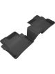 3D MAXpider For 2016-2020 Cadillac CT6 Kagu 2nd Row Floormats Bla