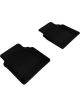 3D MAXpider For 2011-2018 Audi A8L Kagu 2nd Row Floormats Black