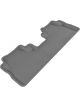 3D MAXpider For 2007-2011 Honda CR-V Kagu 2nd Row Floormats Gray