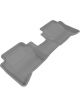 3D MAXpider For 2012-2013 Kia Rio/Rio5 Kagu 2nd Row Floormats Gra