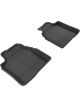 3D MAXpider For 2009-2013 Mazda Mazda6 Kagu 2nd Row Floormats Gra