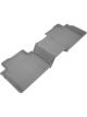3D MAXpider For 2018-2020 Toyota Camry Kagu 2nd Row Floormats Gra