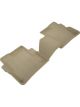 3D MAXpider For 2016-2020 Cadillac CT6 Kagu 2nd Row Floormats Tan