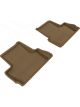 3D MAXpider For 2012-2017 Buick Verano Kagu 2nd Row Floormats Tan