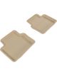 3D MAXpider For 2011-2017 Buick Regal Kagu 2nd Row Floormats Tan