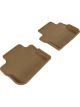 3D MAXpider For 2009-2013 Cadillac CTS Kagu 2nd Row Floormats Tan