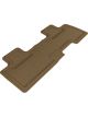 3D MAXpider For 2007-2014 Ford Edge Kagu 2nd Row Floormats Tan