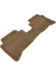 3D MAXpider For 2012-2013 Kia Rio/Rio5 Kagu 2nd Row Floormats Tan