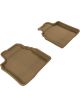3D MAXpider For 2009-2013 Mazda Mazda6 Kagu 2nd Row Floormats Tan