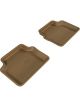 3D MAXpider For 2003-2011 Saab 9-3 Kagu 2nd Row Floormats Tan