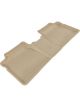 3D MAXpider For 2010-2015 Toyota Prius Kagu 2nd Row Floormats Tan