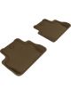 3D MAXpider For 2009-2014 Acura TL FWD Kagu 2nd Row Floormats Tan