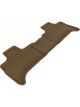 3D MAXpider For 2000-2006 BMW X5 E53 Kagu 2nd Row Floormats Tan