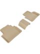 3D MAXpider For 2016-2020 Honda Civic Kagu 2nd Row Floormats Tan