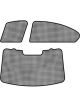 3D MAXpider For 2012-2018 BMW 3 Series F30 Black Sun Shades Complete