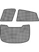 3D MAXpider For 2008-2020 BMW X6 E71 Black Sun Shades Complete Set