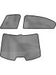 3D MAXpider For 2008-2012 Honda Accord Sedan Black Sun Shades Complet