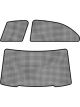 3D MAXpider For 2010-2016 Mercedes-Benz E-Class W212 Black Sun Shades